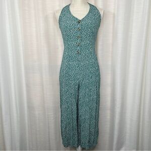 American Eagle halter wide leg jumpsuit